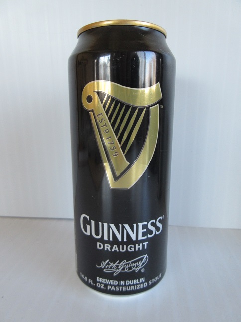 Guinness Draught - 'Brewed in Dublin' - 14.9oz - Click Image to Close